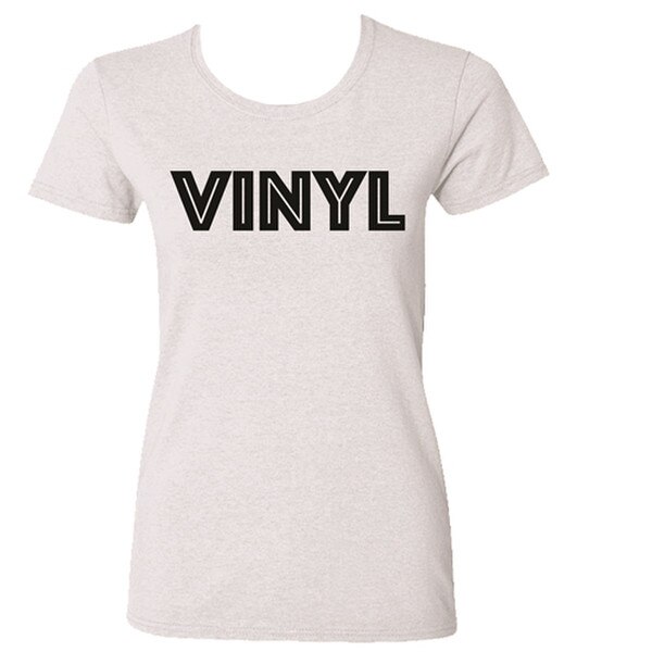 Natural Cotton T-Shirt - Record & T